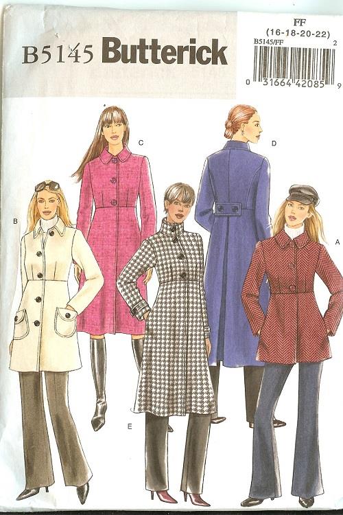 OOP Misses Womens Coat or Jacket Outerwear Sewing Pattern You Pick | eBay
