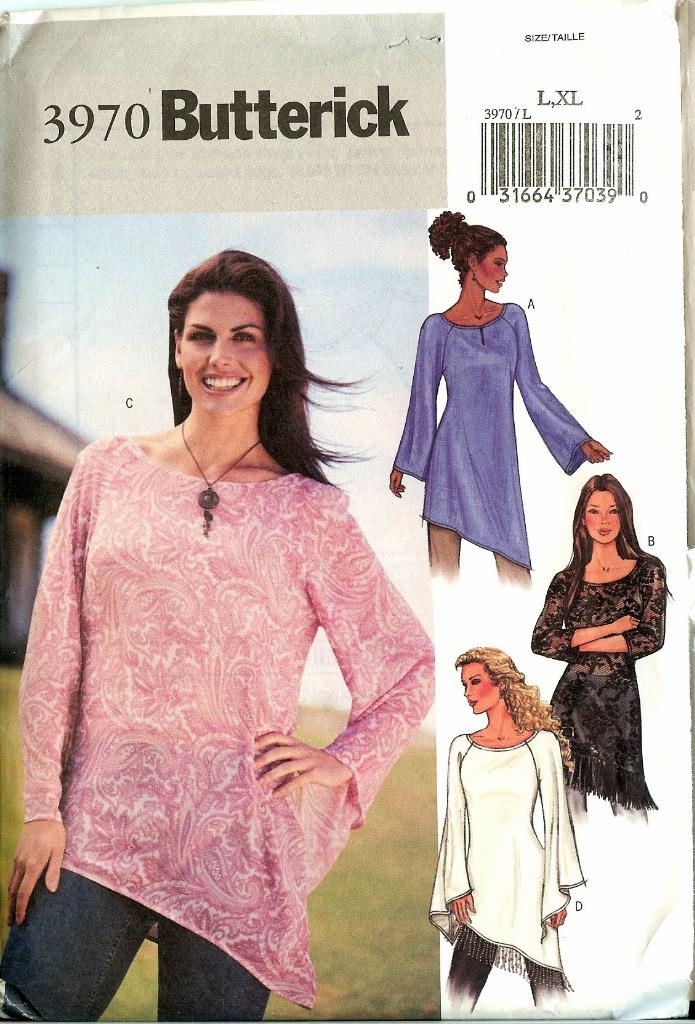 Butterick Sewing Pattern OOP Misses Plus Size Tops You Pick | eBay