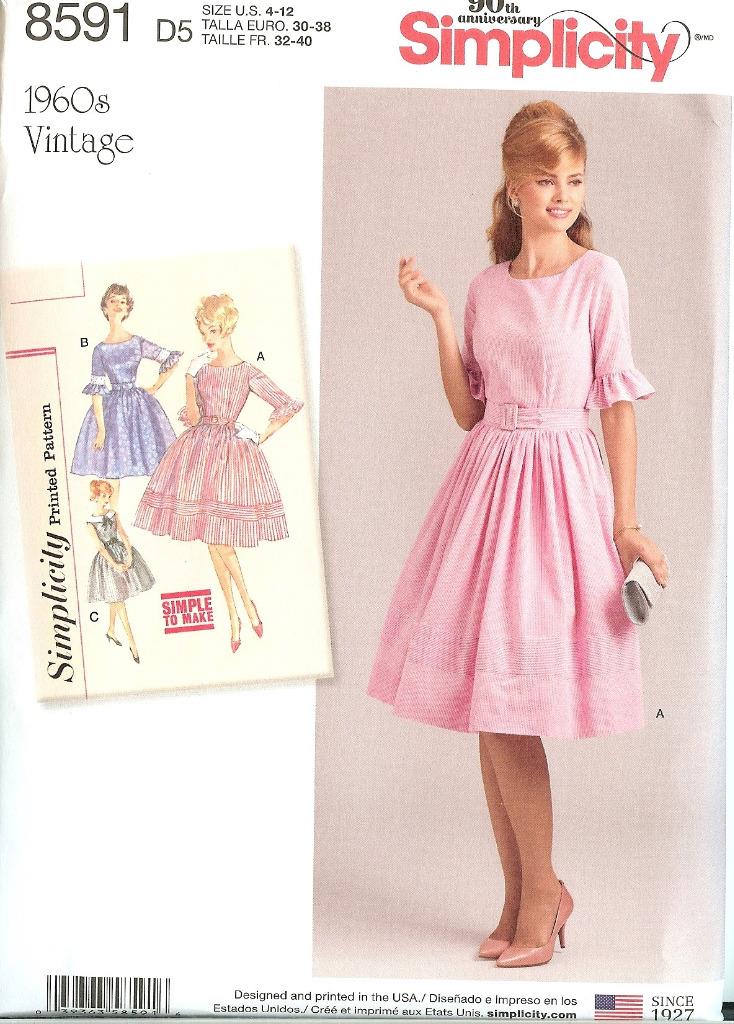 Vintage Retro 30s 40s 50s 60s 70s New Simplicity Sewing Pattern You ...