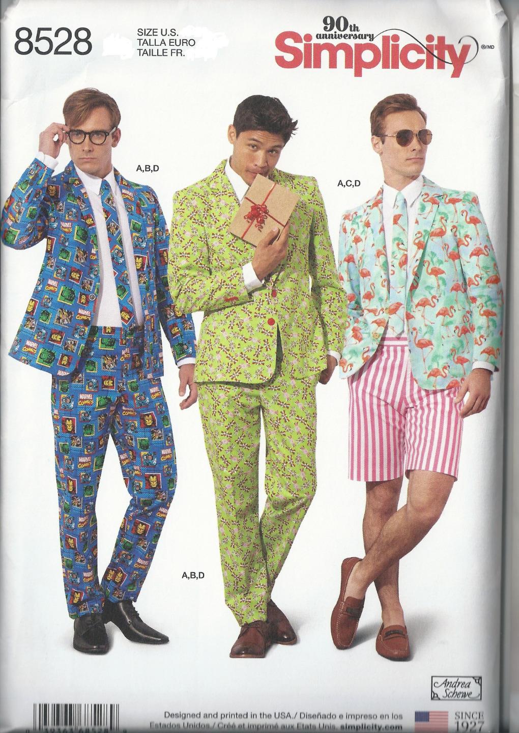 Simplicity Simplicity Pattern 8528 Men's Costume Suit pattern review by  Spud12