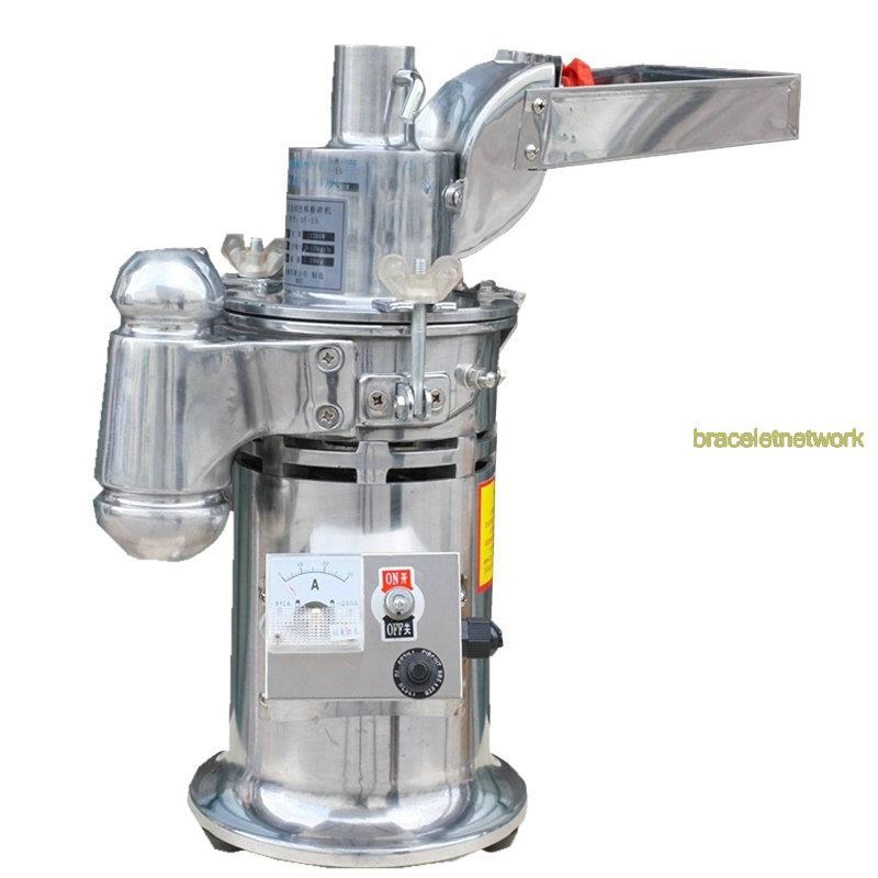220V Automatic Continuous Hammer DeskTop Mill Herb Grinder Pulverizer 15Kg/h 607052791544 eBay