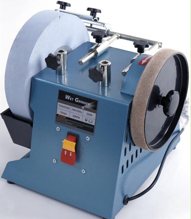 220V Watercooled Grinder Electric Knife Sharpener Low Speed Grinding