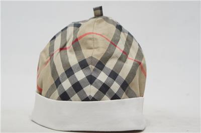 BABY CAP WHITE/HOUSE CHECK BUCKET HAT 
