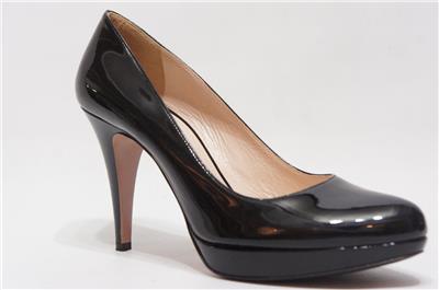 【F プロフ必読 】PRADA Leather Heels F プロフ必読 様専用】PRADA Leather Heels