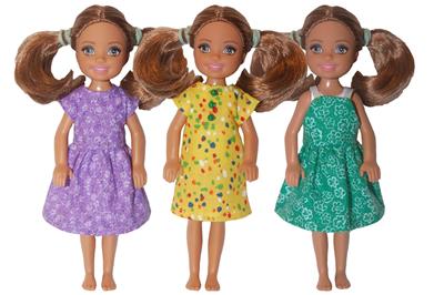 Sewing Pattern For Chelsea 5 5 Doll Clothes By Tkct Dresses
