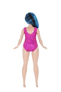 Swimsuit handmade for Curvy Fashion  Doll Clothes TKCT pink Giraffe
