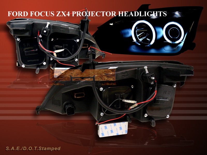Eagle eye black ford focus headlight #10