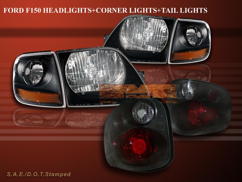 Ford lightning black tail lights #4