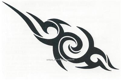 Tribal Celtic Design Blade Temporary Tattoo Ebay
