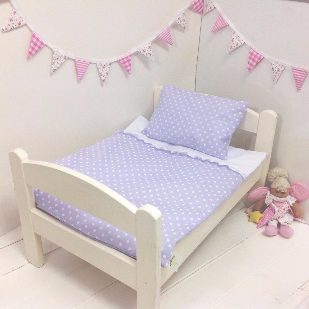 lilac cot bedding