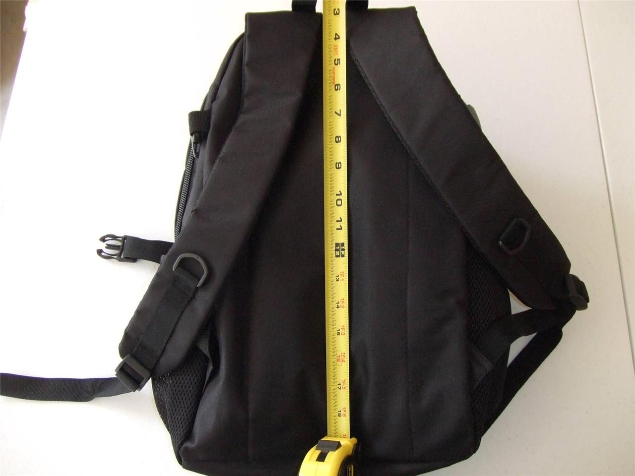 US ARMY OEF VETERAN BACKPACK DAY PACK BOOK BAG BLACK EMBROIDERED eBay