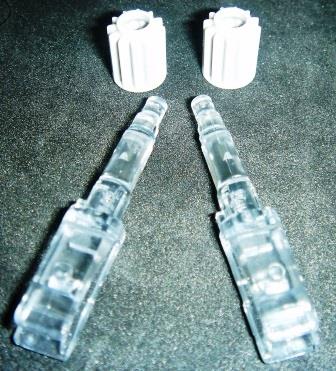 Vertical Blind Easy Repair Kit 2 Clips 2 Gears Fits Graber Hunter Douglas More Ebay