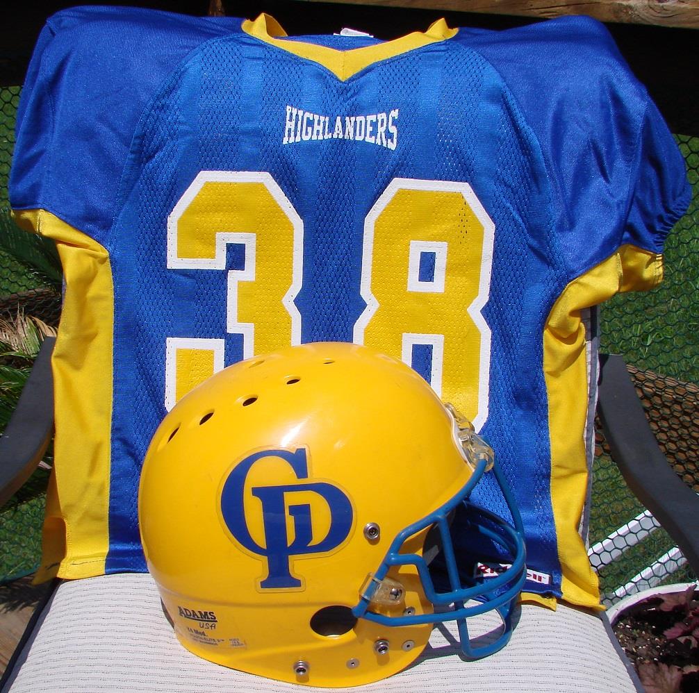 Gatlinburg Pittman High School Tn Game Worn Football Jersey