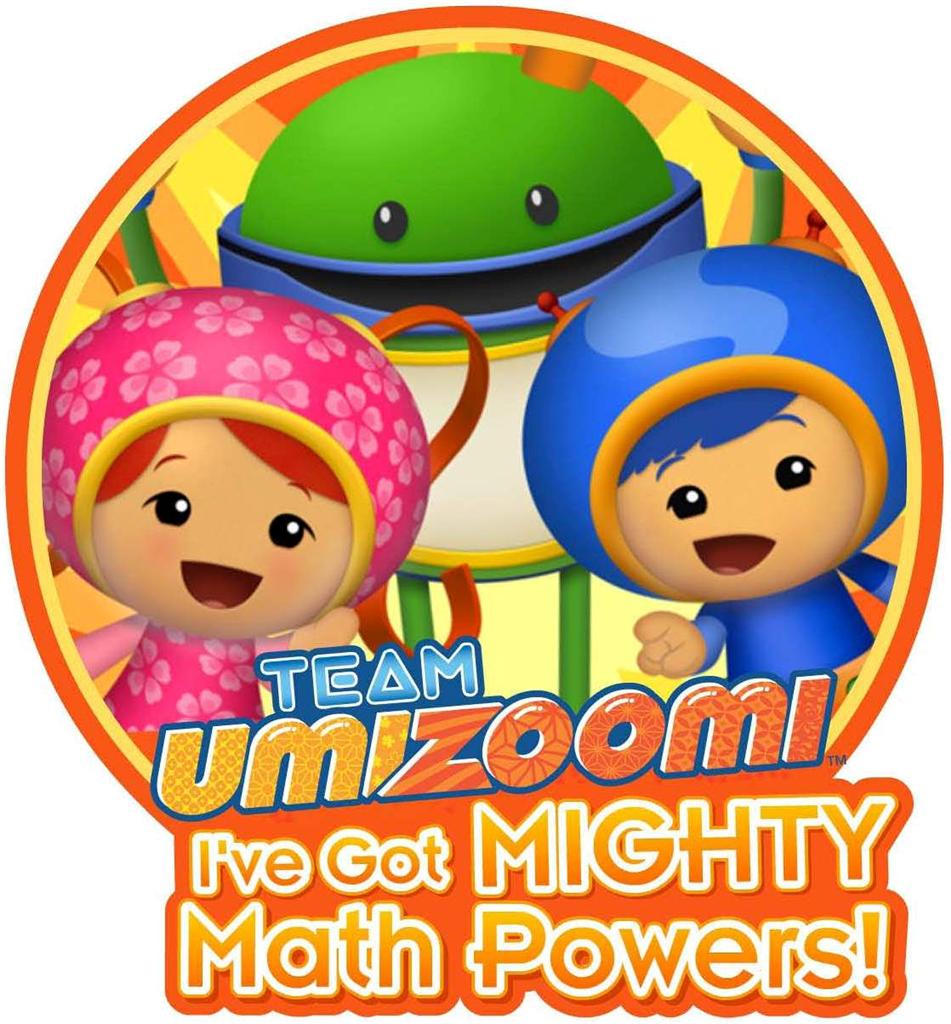 Team Umizoomi Mighty Math Powers Iron on Transfer