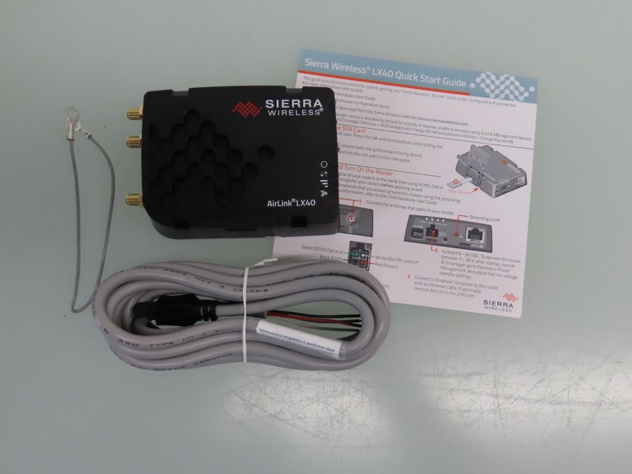 Sierra Wireless Airlink LX40 LTE Router (Part #1104179) – New In Box