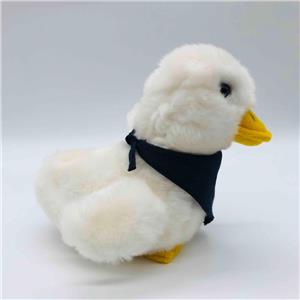 Aflac 6" Talking Duck Plush Stuffed Animal Goose w/ Blue Logo Bandana WORKS! | eBay