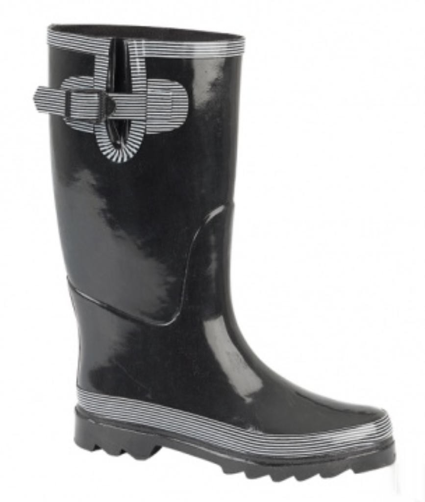 LADIES WELLINGTON BOOTS WELLIES WELLY FESTIVAL WIDE TOP CALF