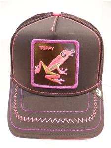Limited Edition Goorin Brothers FROG Trucker Hat (Drip Capsule) Goorin Bros | Accessories | Goorin Bros Trippy Frog Patch  main image 3