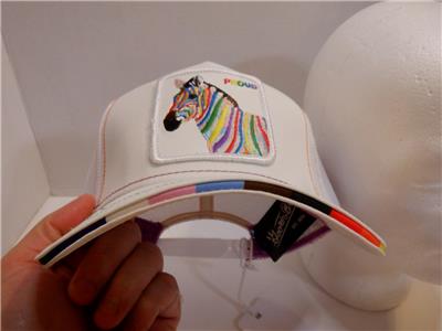 Rare Goorin Bros Zebra G Biv Proud Zebra Pride Limited  display picture 2
