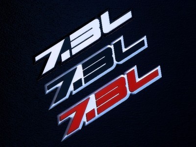 Decals for a ford f-350 7.3l powerstroke #7