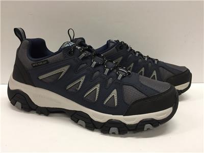 Skechers 51844 Terrabite All Terrain Hiking Trail Shoes Blue Gray Mens ...