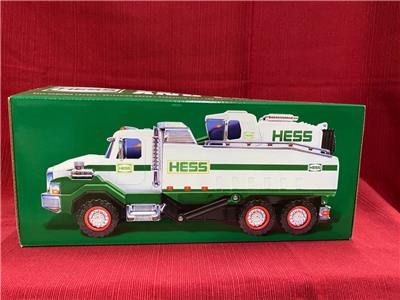 2017 hess dump truck and loader
