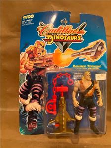 Vintage Cadillacs and Dinosaurs Hammer Terhune Action Figure TYCO