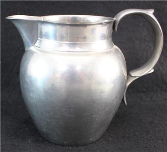 Stieff WILLIAMSBURG Pewter Water Pitcher #CW-100 GREAT VALUE | eBay