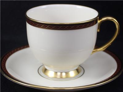 食器 Lenox  Monroe Lenox China MONROE 5 Piece Place Setting Presidential Line GREAT