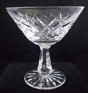 waterford kinsale champagne/tall sherbet glass great condition