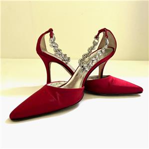 MANOLO BLAHNIK レッド スエード ハイヒール Manolo Blahnik Red Suede Pumps - Meghan Maven