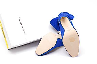 cobalt blue slingbacks