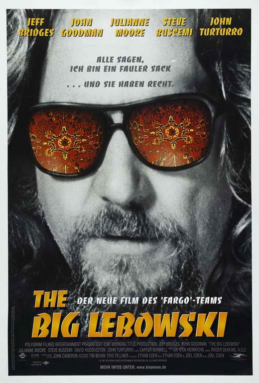 Details About The Big Lebowski Movie Poster 27 X 40 Jeff Bridges John Goodman D Licensed New