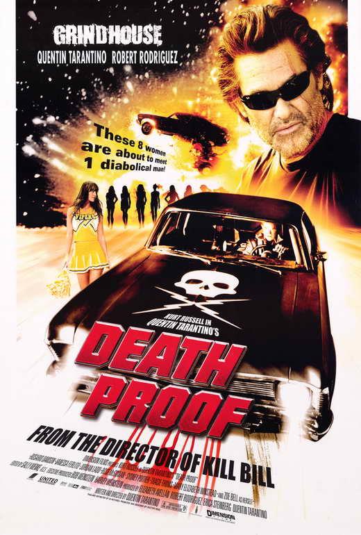 Details About Death Proof Movie Poster 27 X 40 Kurt Russell Rosario Dawson A Usa New
