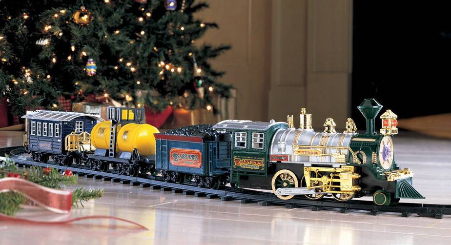 Traditional Large Scale Train Set Choo Choo with Sound & Lights  eBay