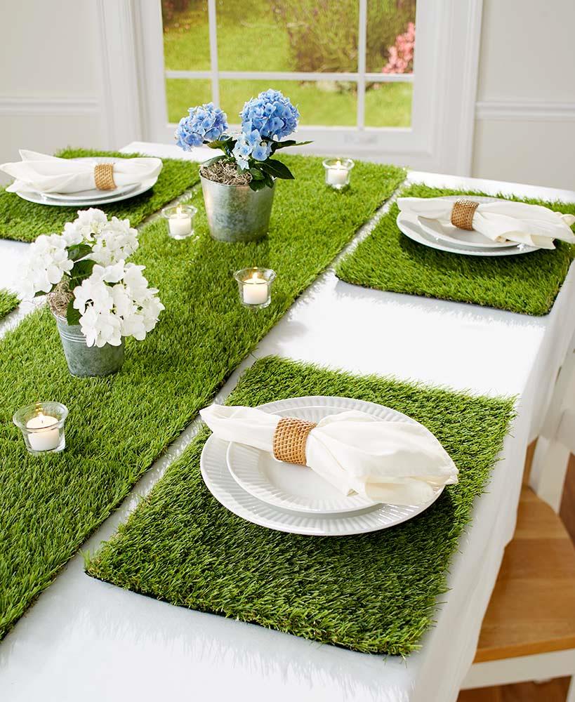 Grass Mats For Table Decoration at Gina Jones blog