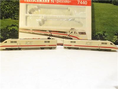 N TRAINS VINTAGE FLEISCHMANN 7440 'ICE' INNER CITY EXPRESS SET-LN