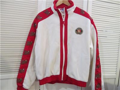 New-Vtg SWINGSTER Sz L Mens Winston Motorsports Polar Fleece