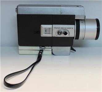 Canon Zoom 318 84C Super 8 Movie Camera with Original Case