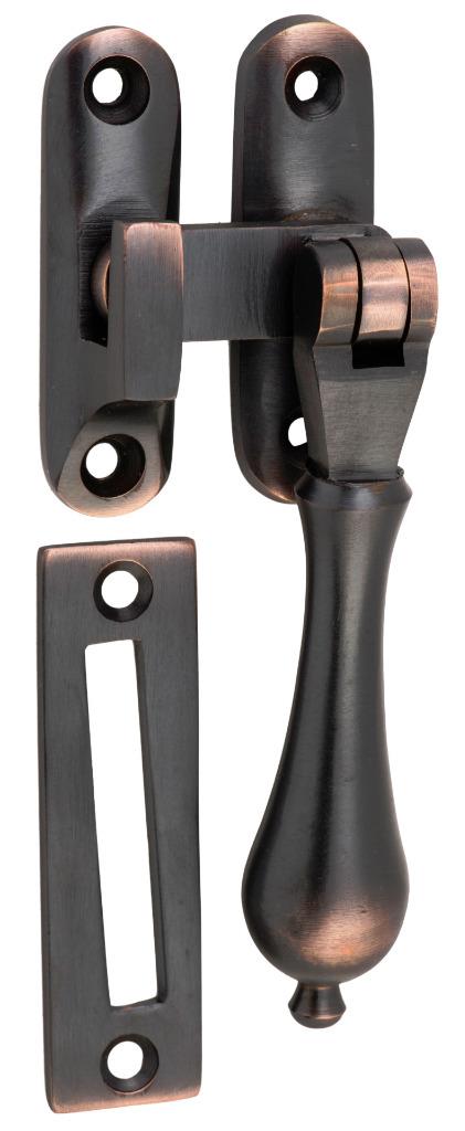 antique brass,copper,nickel, chrome etc teardrop casement window fastener - Picture 9 of 12