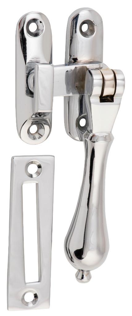 antique brass,copper,nickel, chrome etc teardrop casement window fastener - Picture 11 of 12