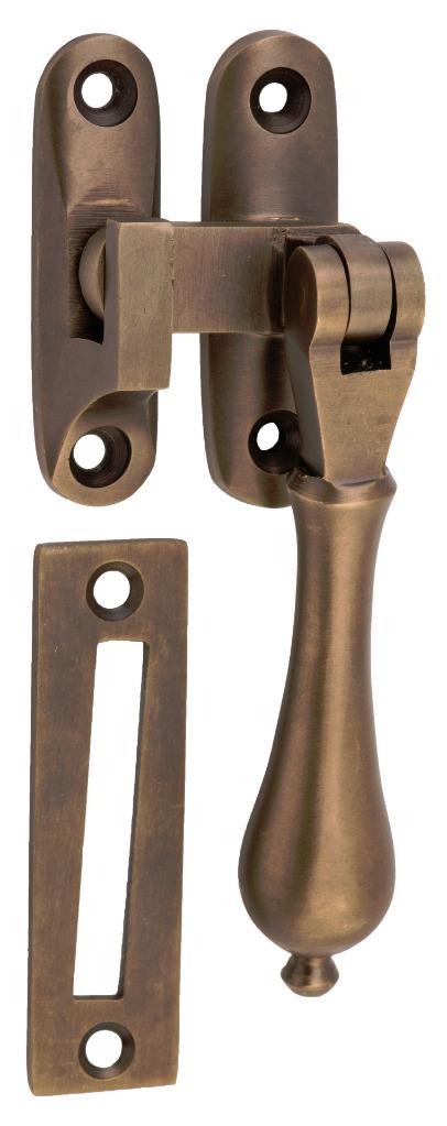 antique brass,copper,nickel, chrome etc teardrop casement window fastener - Picture 8 of 12