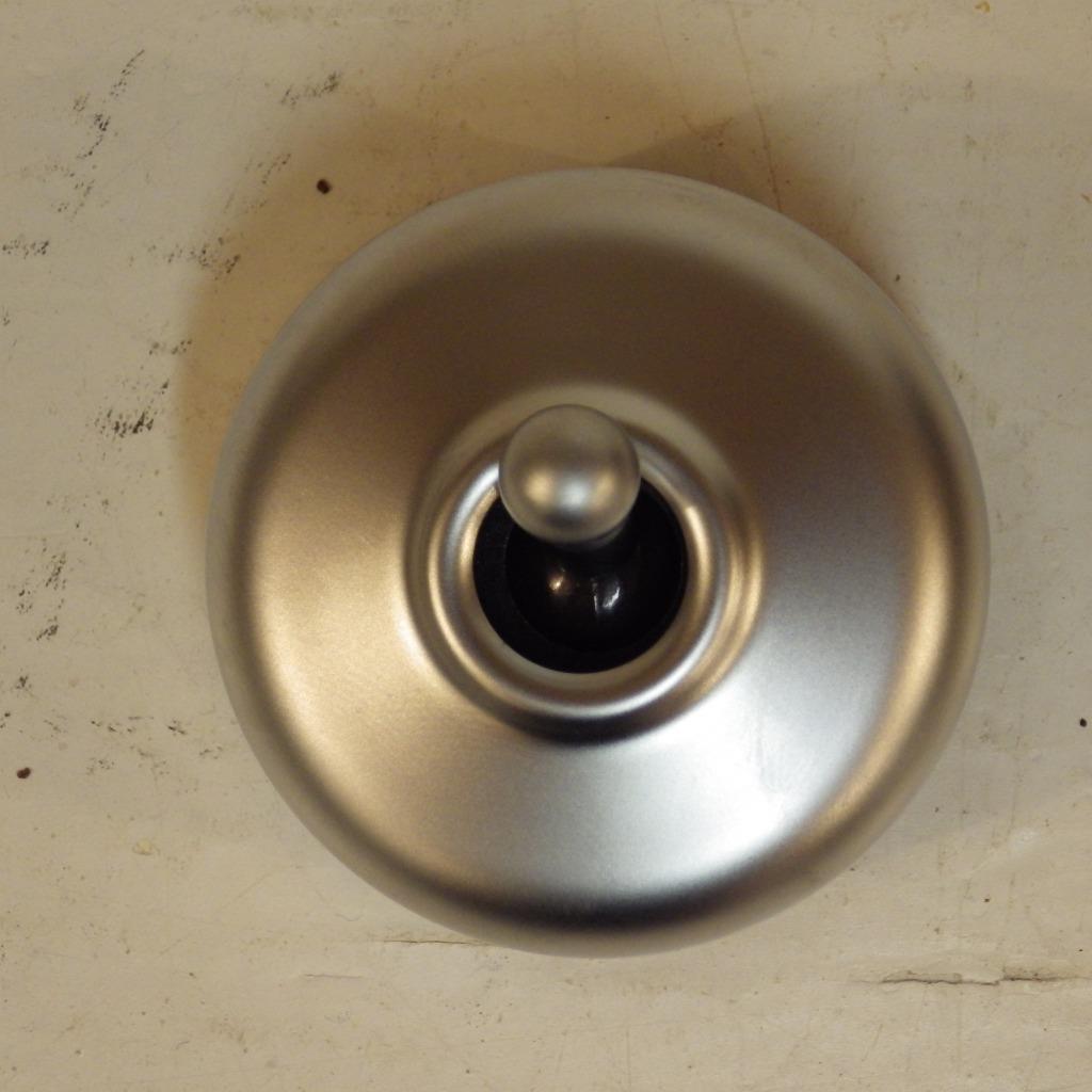 replacement Classic electric smooth chrome,antique,black,switch cover - Picture 8 of 11