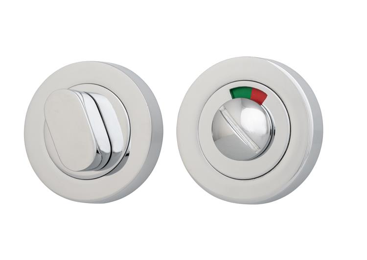IVER round,concealed fix forged privacy turn,9 finishes indicator lock,52 mm - Picture 13 of 18
