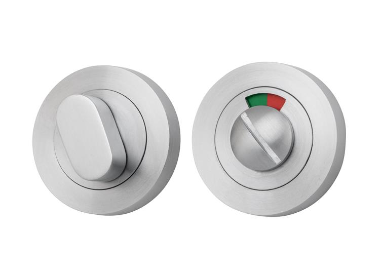 IVER round,concealed fix forged privacy turn,9 finishes indicator lock,52 mm - Picture 14 of 18