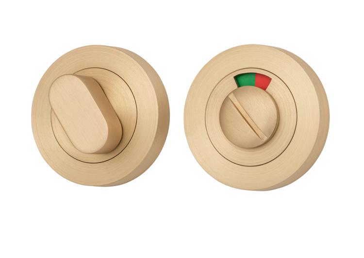 IVER round,concealed fix forged privacy turn,9 finishes indicator lock,52 mm - Picture 15 of 18