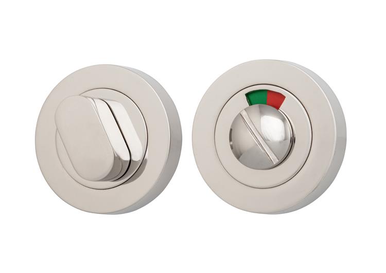 IVER round,concealed fix forged privacy turn,9 finishes indicator lock,52 mm - Picture 17 of 18
