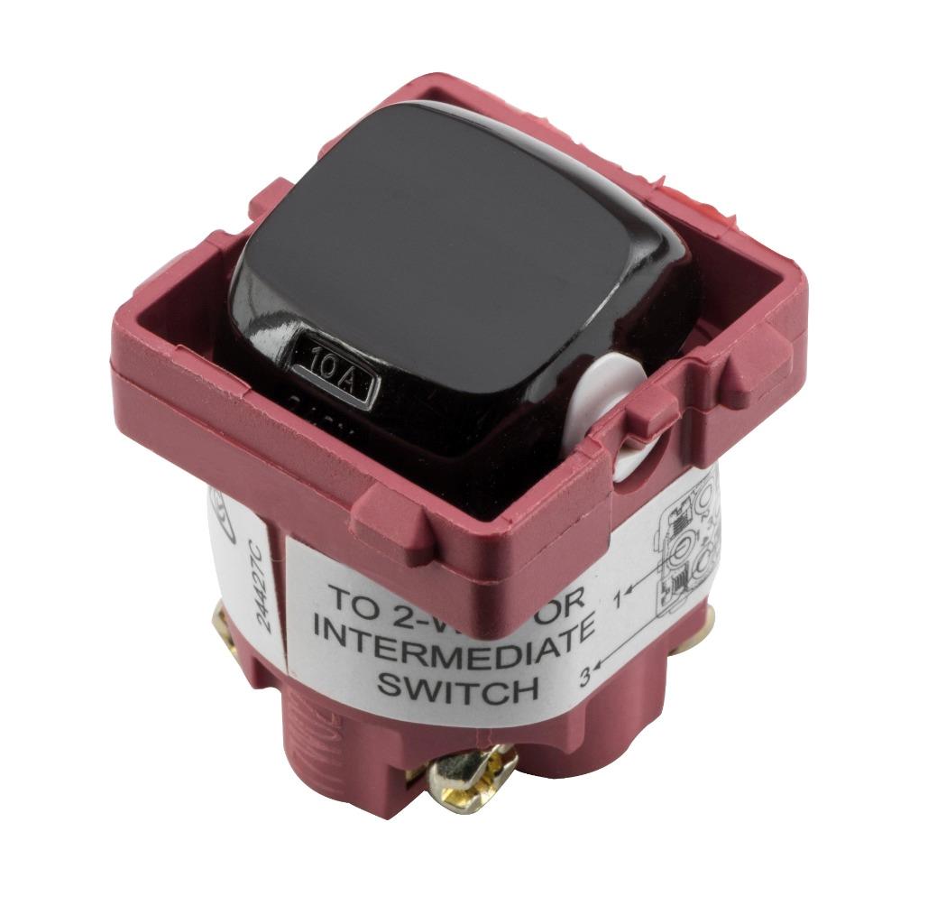 replacement intermediate / 3 way mechanism Tradco rocker switches,black,white - Picture 7 of 8