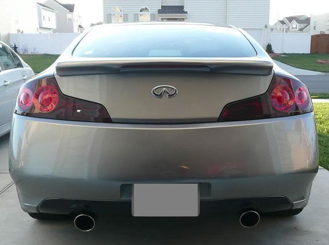03 07 Smoked Tail Light With Cutout Tint Cover Overlays For G35 Ebay Image Hosting At Www Auctiva
