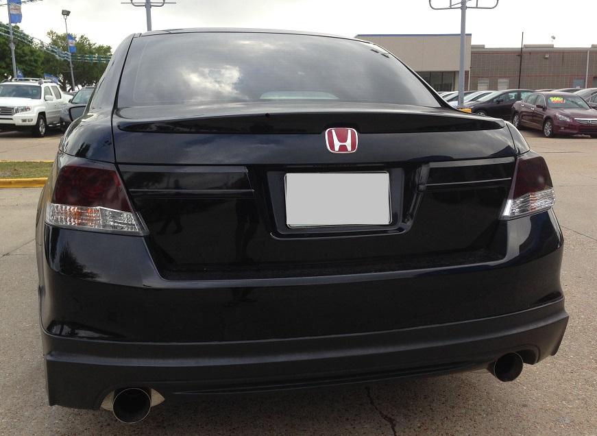 08-12 HONDA ACCORD SEDAN SMOKED TAIL LIGHT w/REVERSE ...